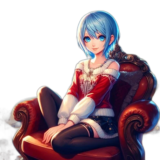 furniture, dress, crown, robot transparent PNG cut-out