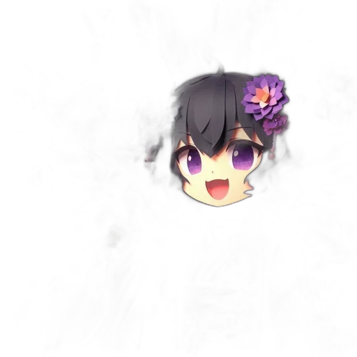 flower, face, crown, mask transparent PNG cut-out