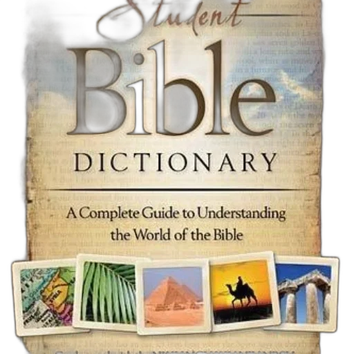 student, bible, dictionary, complete transparent PNG cut-out