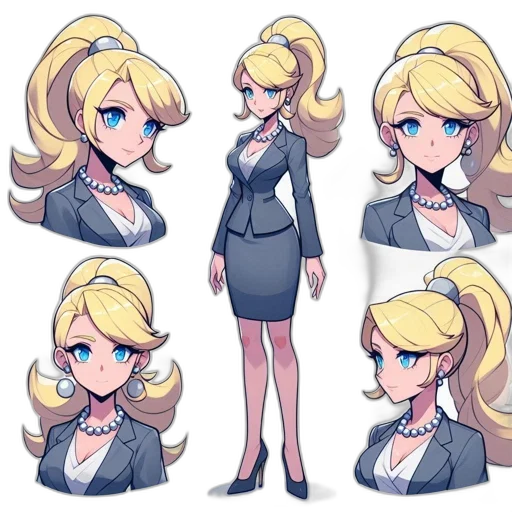 staff, dress, concept art, anime transparent PNG cut-out