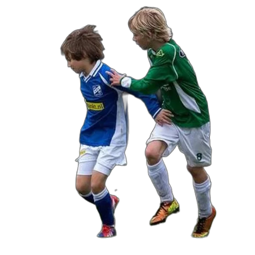 two, young, boys, play transparent PNG cut-out