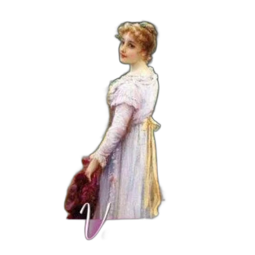 dress, staff, sword, jewelry transparent PNG cut-out