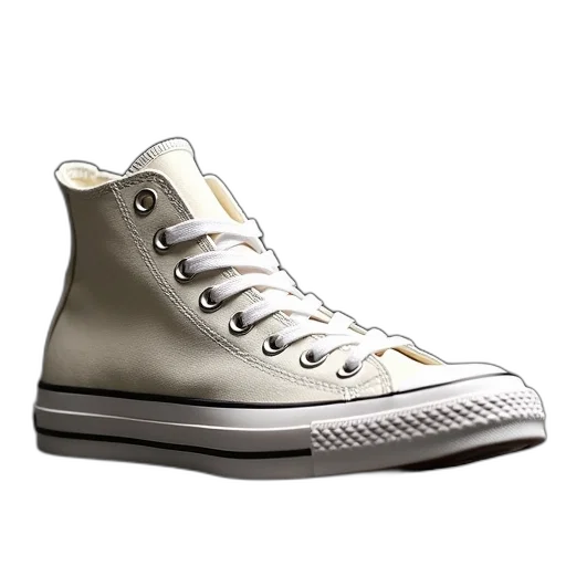 shoes, photorealistic, 3d render, converse transparent PNG cut-out