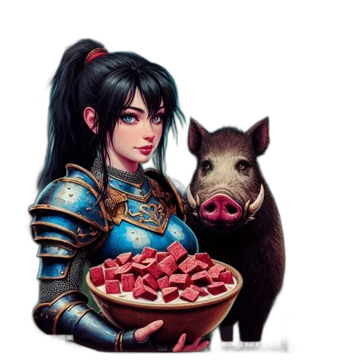 food, animal, fantasy art, concept art transparent PNG cut-out