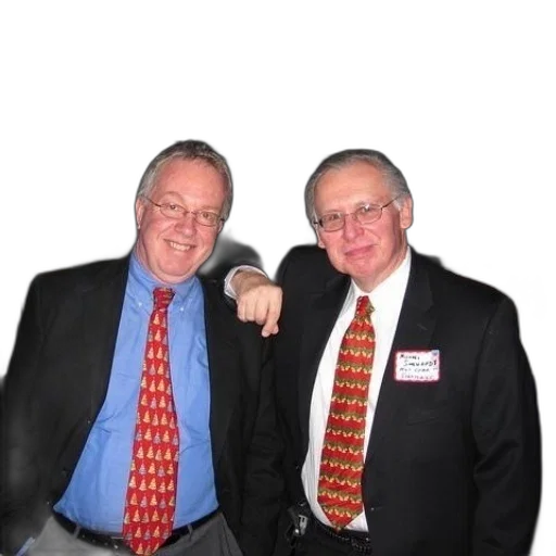 staff, jacket, two, men transparent PNG cut-out