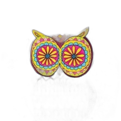 jewelry, mask, vibrant, coloring transparent PNG cut-out