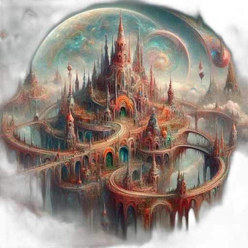 fantasy art, concept art, photorealistic, watercolor transparent PNG cut-out