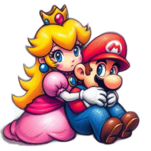 crown, dress, pixel art, concept art transparent PNG cut-out
