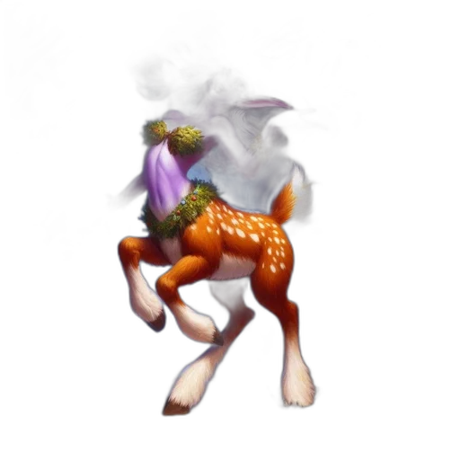dragon, creature, animal, staff transparent PNG cut-out