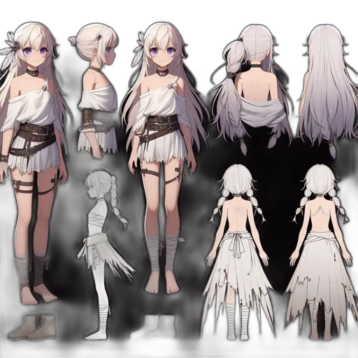 dress, creature, concept art, fantasy art transparent PNG cut-out