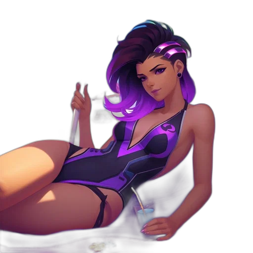 concept art, cyberpunk, pixel art, fantasy art transparent PNG cut-out