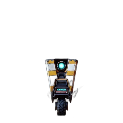 robot, jewelry, staff, weapon transparent PNG cut-out