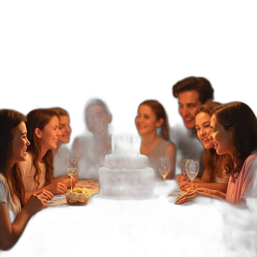 food, face, 3d render, photorealistic transparent PNG cut-out