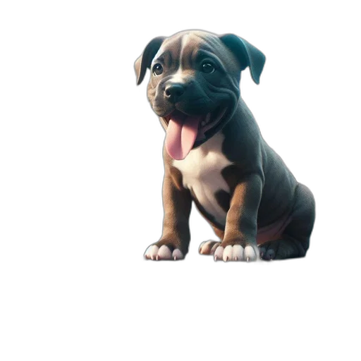 animal, staff, creature, 3d render transparent PNG cut-out