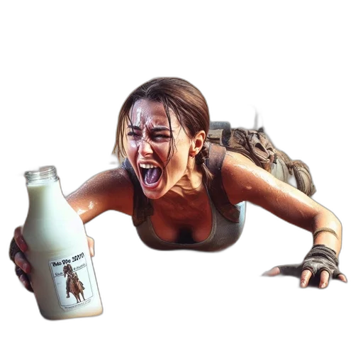 bottle, creature, weapon, animal transparent PNG cut-out