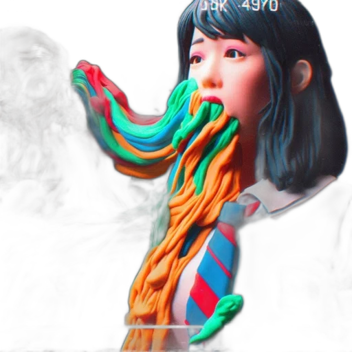 hair, creature, mask, face transparent PNG cut-out