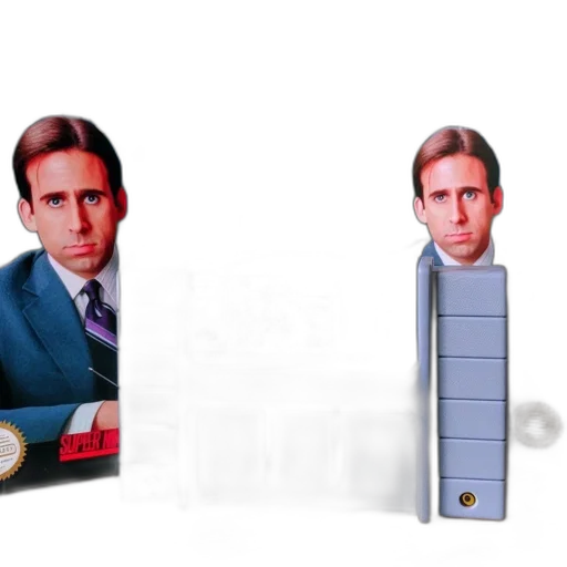 3d render, photorealistic, concept art, vaporwave transparent PNG cut-out