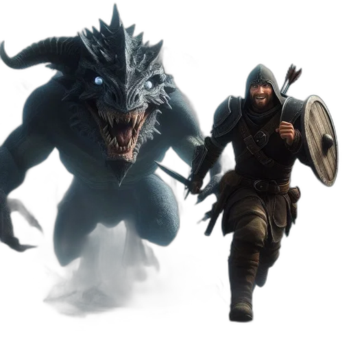 dragon, creature, concept art, fantasy art transparent PNG cut-out