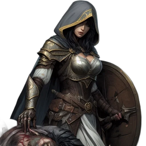 sword, staff, weapon, fantasy art transparent PNG cut-out