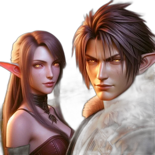 fantasy art, concept art, photorealistic, 3d render transparent PNG cut-out