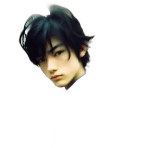 face, hair, mask, creature transparent PNG cut-out