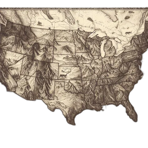hair, earth tones, map, shading transparent PNG cut-out