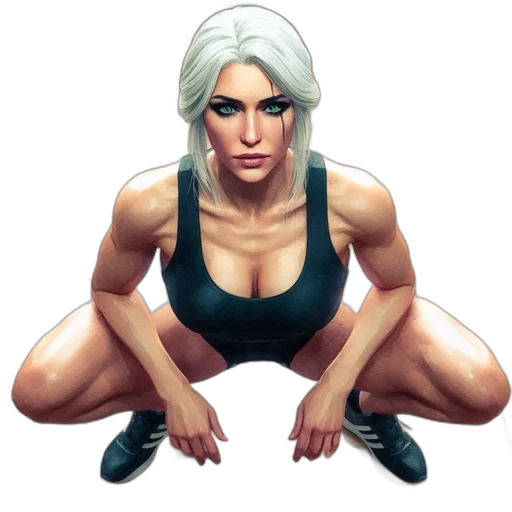 face, pixel art, concept art, comic book art transparent PNG cut-out