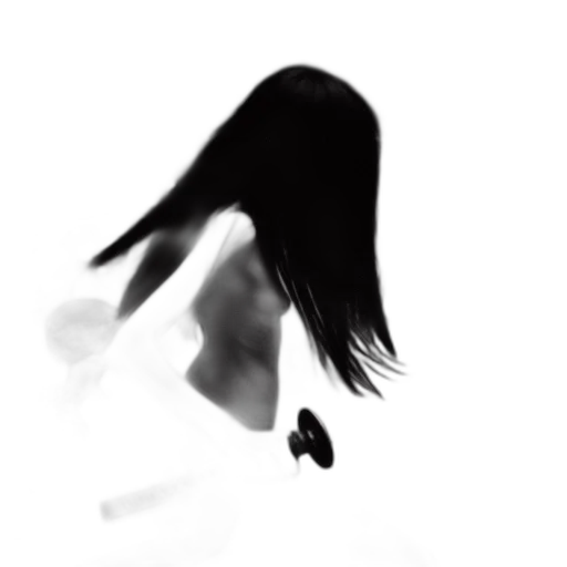 hair, mask, face, creature transparent PNG cut-out