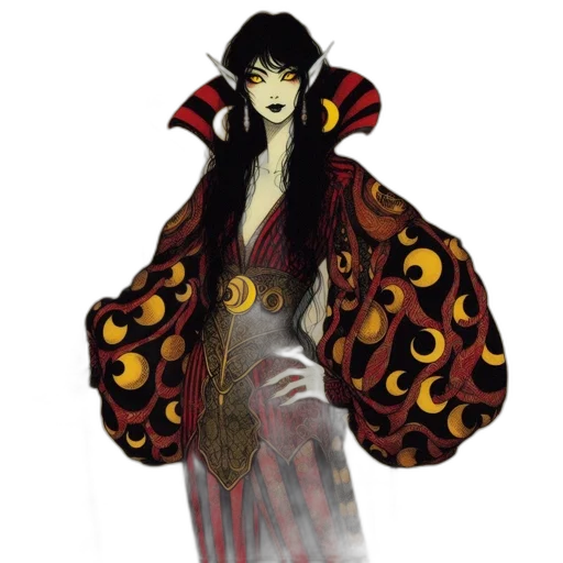 dress, concept art, fantasy art, pixel art transparent PNG cut-out