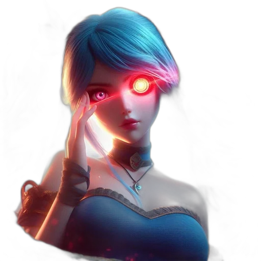 robot, face, mask, weapon transparent PNG cut-out