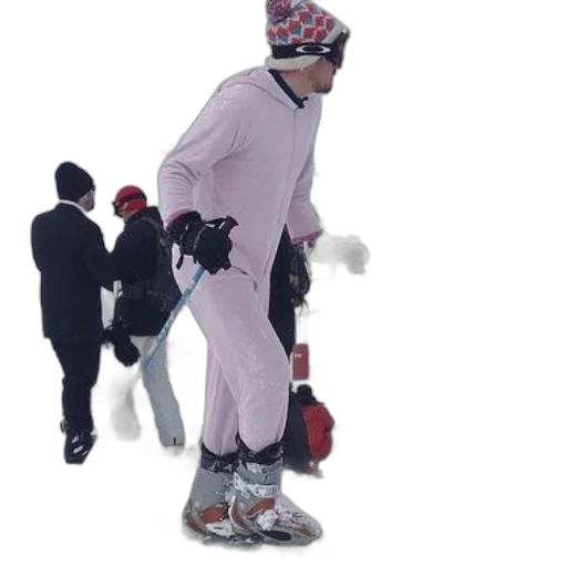 staff, person, pink, onesie transparent PNG cut-out