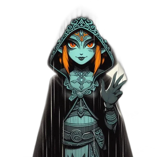 staff, mask, fantasy art, concept art transparent PNG cut-out