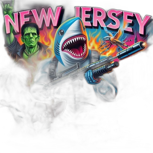 concept art, new, jersey, fierce transparent PNG cut-out