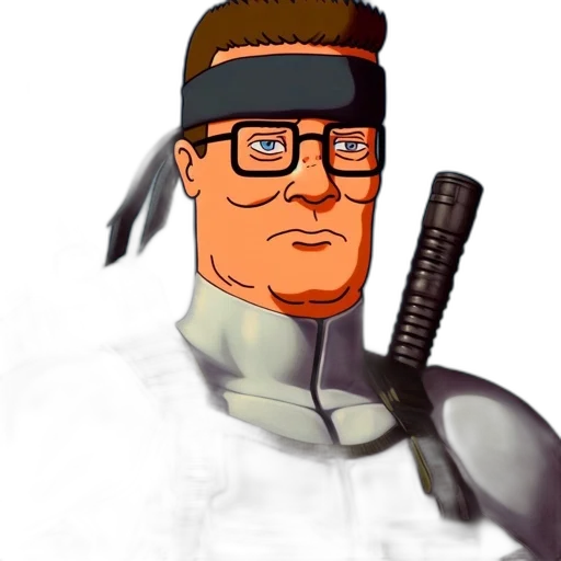 staff, robot, weapon, face transparent PNG cut-out