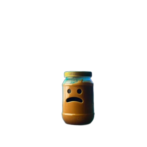 bottle, food, face, mask transparent PNG cut-out