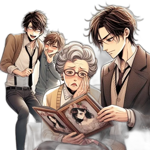 comic book art, concept art, anime, cartoon transparent PNG cut-out
