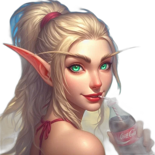 face, staff, dragon, fantasy art transparent PNG cut-out