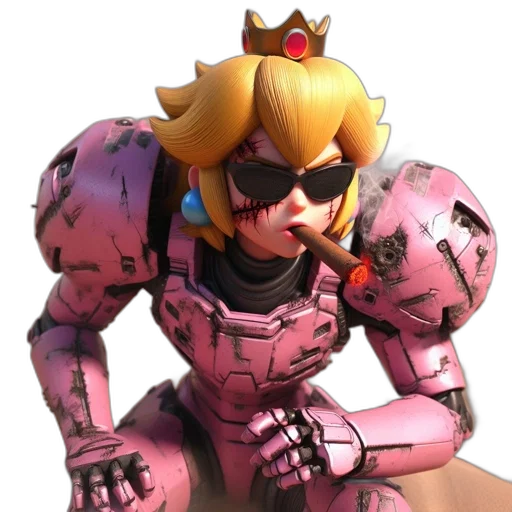 crown, weapon, robot, animal transparent PNG cut-out
