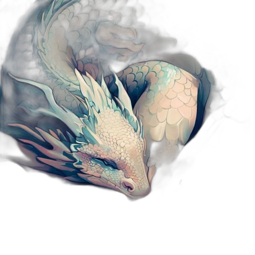 dragon, mask, creature, animal transparent PNG cut-out