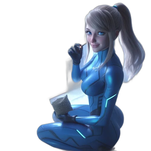 robot, dress, face, concept art transparent PNG cut-out