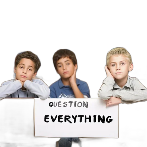 children, classroom, pay, attention transparent PNG cut-out