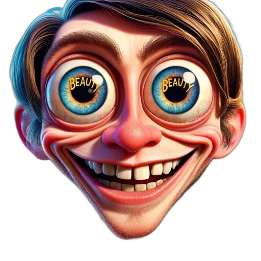 face, mask, creature, robot transparent PNG cut-out