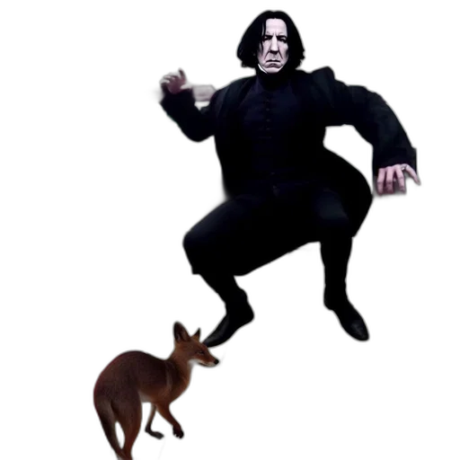 creature, animal, hair, staff transparent PNG cut-out