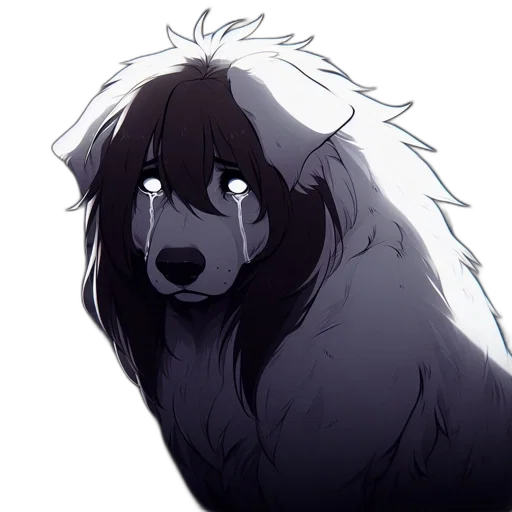 animal, creature, face, staff transparent PNG cut-out