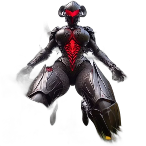 robot, weapon, concept art, 3d render transparent PNG cut-out