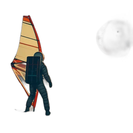 umbrella, jacket, staff, weapon transparent PNG cut-out