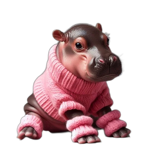 animal, creature, jacket, 3d render transparent PNG cut-out