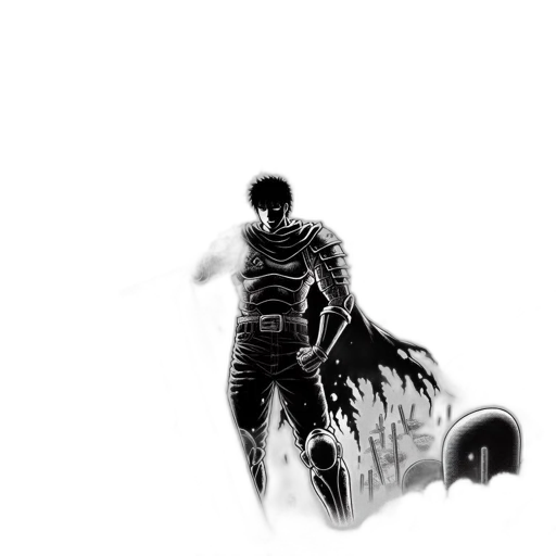 weapon, robot, sword, creature transparent PNG cut-out