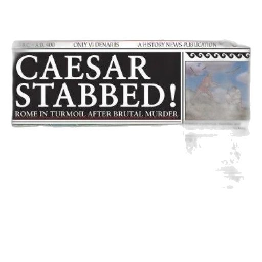 staff, roman, news, front transparent PNG cut-out