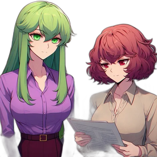 staff, mask, hair, face transparent PNG cut-out